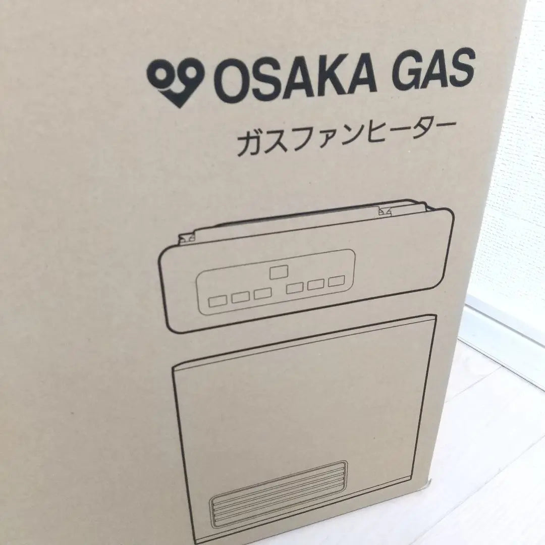 Brand new, unopened, Osaka Gas Gas Fan Heater 140-5862 for city gas