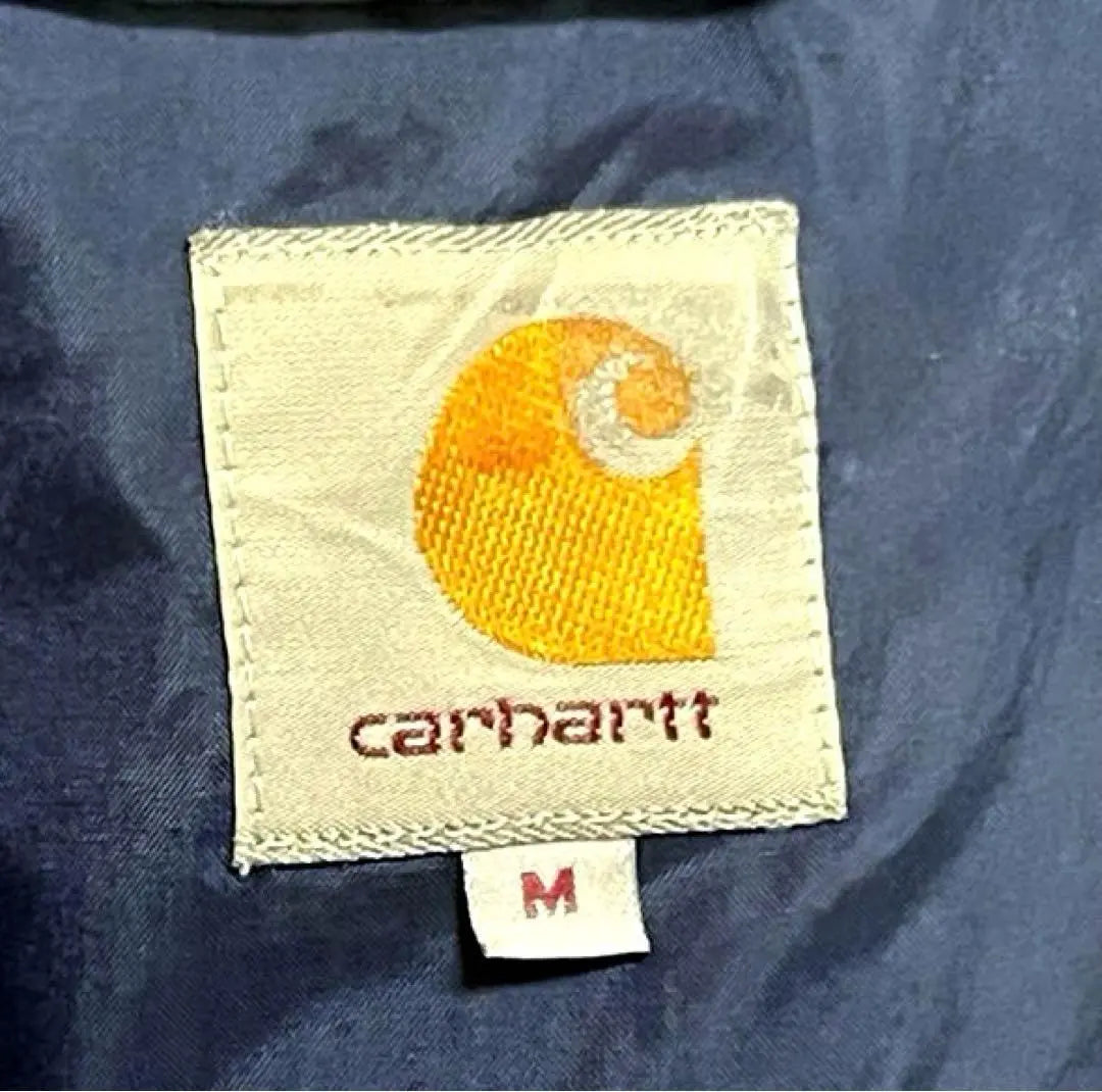 Carhartt Hooded Blouson Jacket Bubber Men's Size M Jumba Logo Old-wear