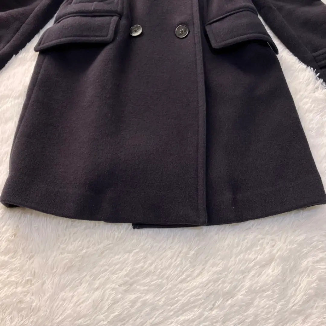 Rare ZADIG & VOLTAIRE PARIS coat navy angora