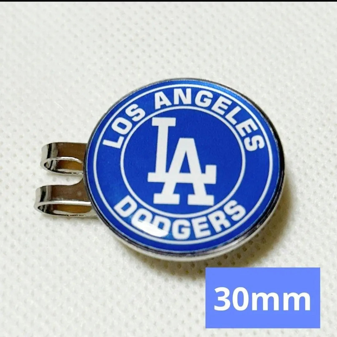 Dodgers Golf Marker Magnetic Pedestal Hat Clip 07