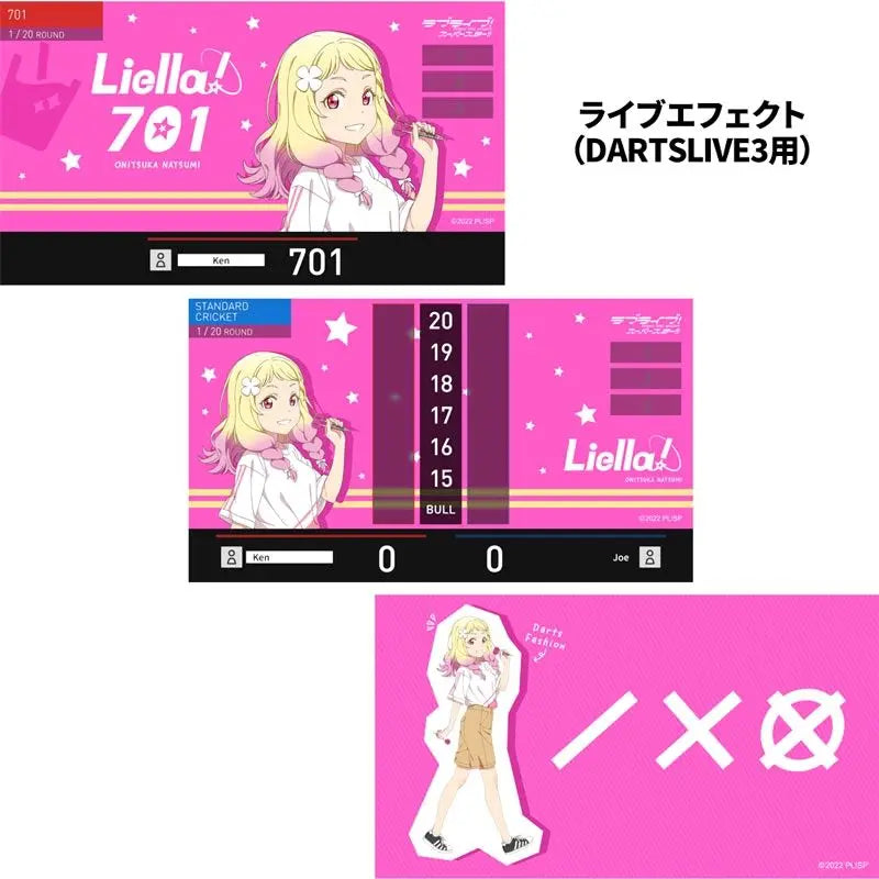 [Nuevo] Tarjeta Darts Live de Onizuka Natsumi (Love Live!)