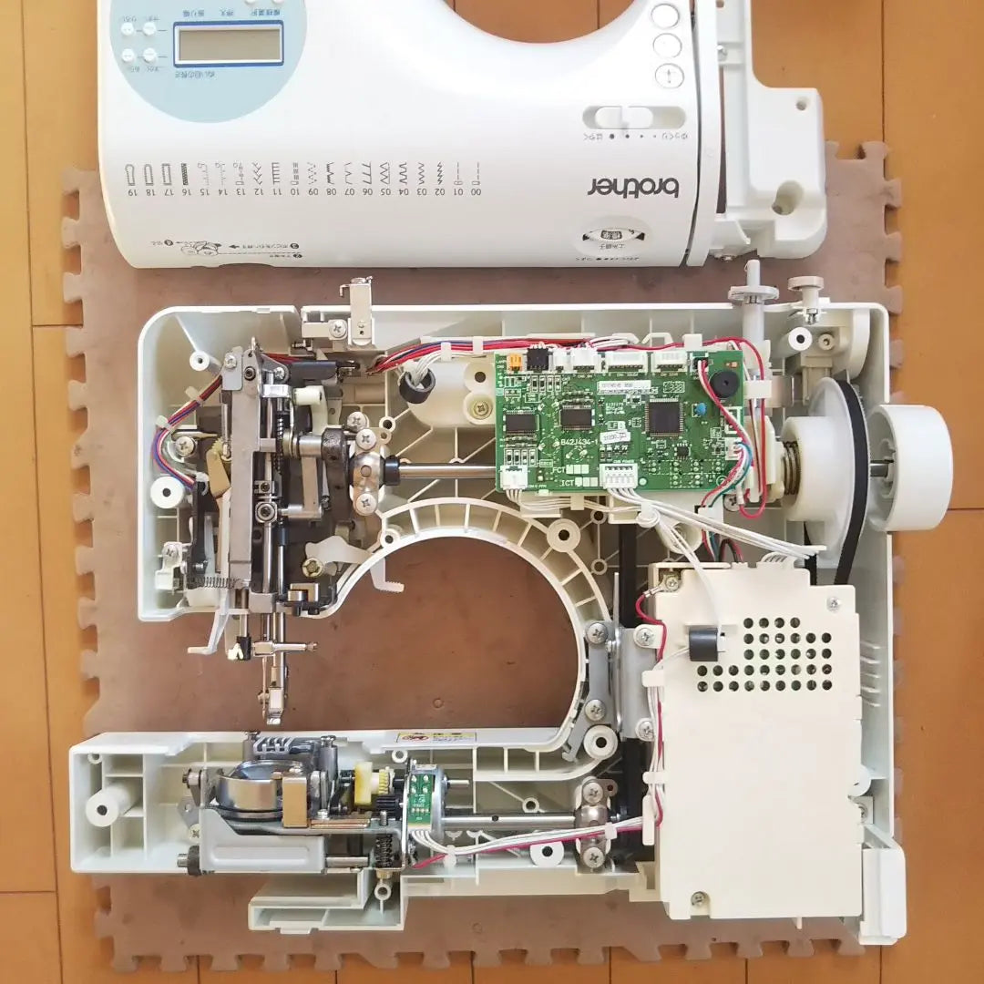 Disassembly and maintenance product Brother computer sewing machine CPV7601