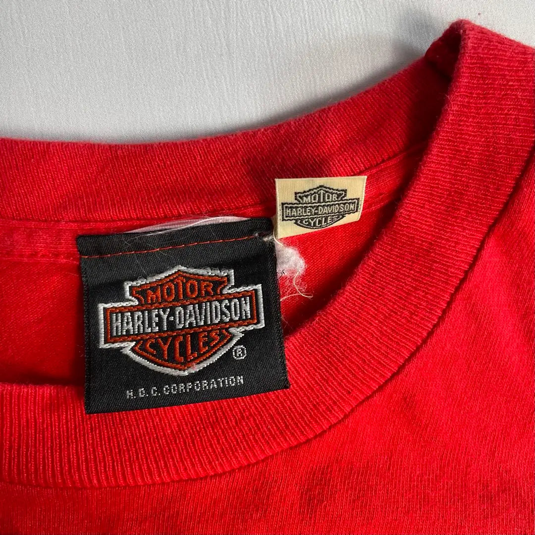 Harley-davidson T-shirt Harley T-shirt Vintage printed T-shirt