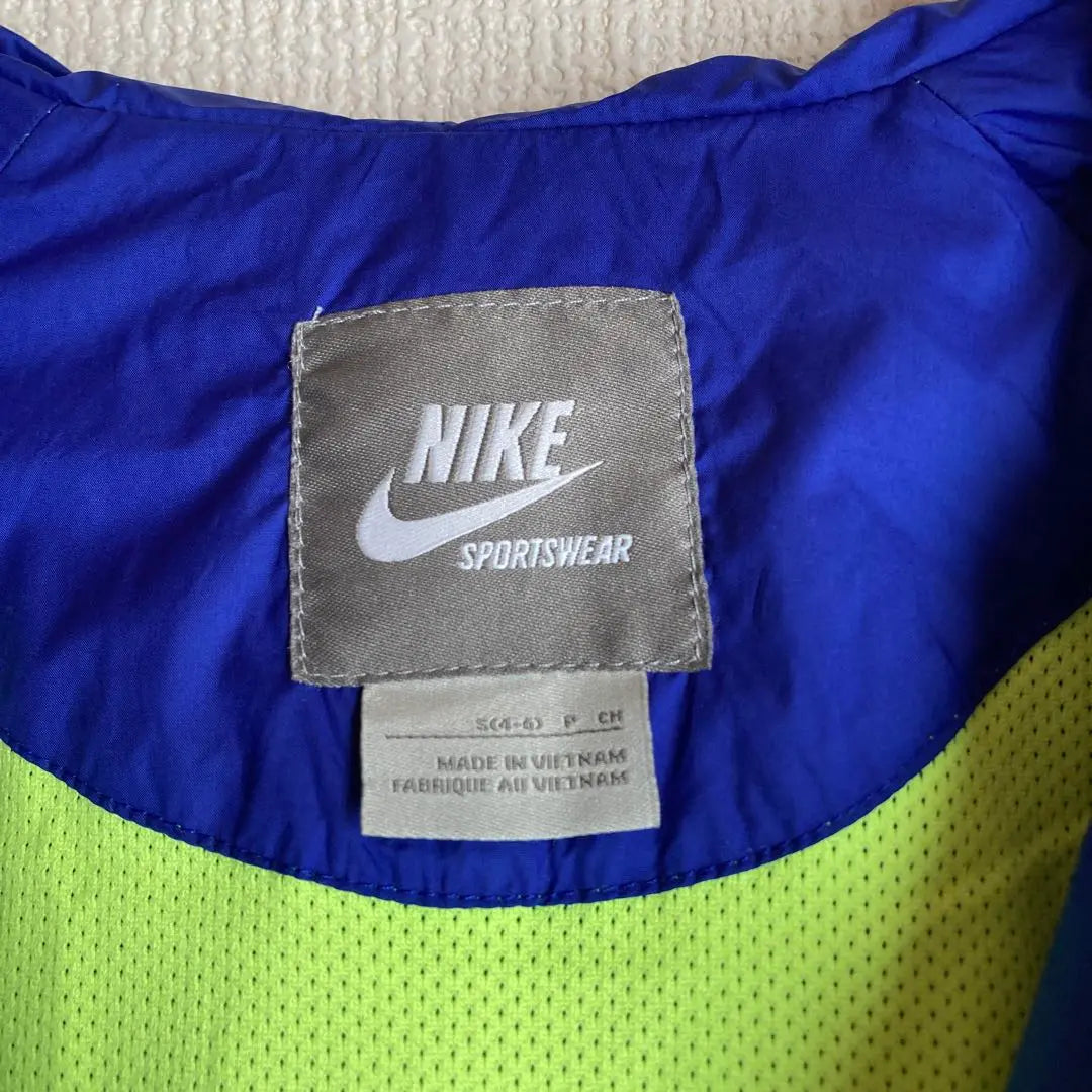 NIKE Nylon Jacket Purple Rare Colored Used Clothing