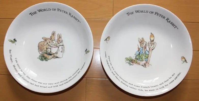 Vajilla Peter Rabbit Plato de pasta y curry Ensaladera Taza 10 piezas