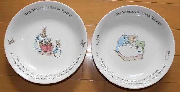 Peter Rabbit Tableware Pasta Curry Plate Salad Bowl Mug 10 Pieces