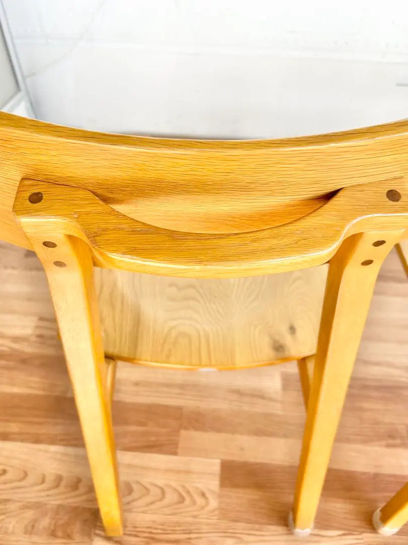 Natural wood, dining chair, 2 chairs, natural, stylish, cute, interior