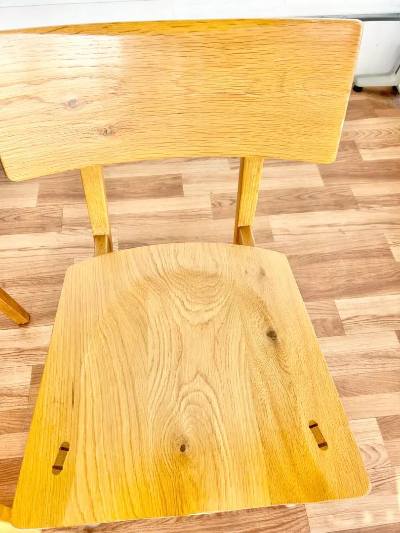 Madera natural, silla de comedor, 2 sillas, natural, elegante, linda, interior