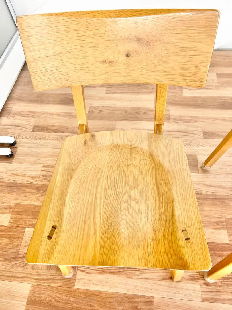 Natural wood, dining chair, 2 chairs, natural, stylish, cute, interior