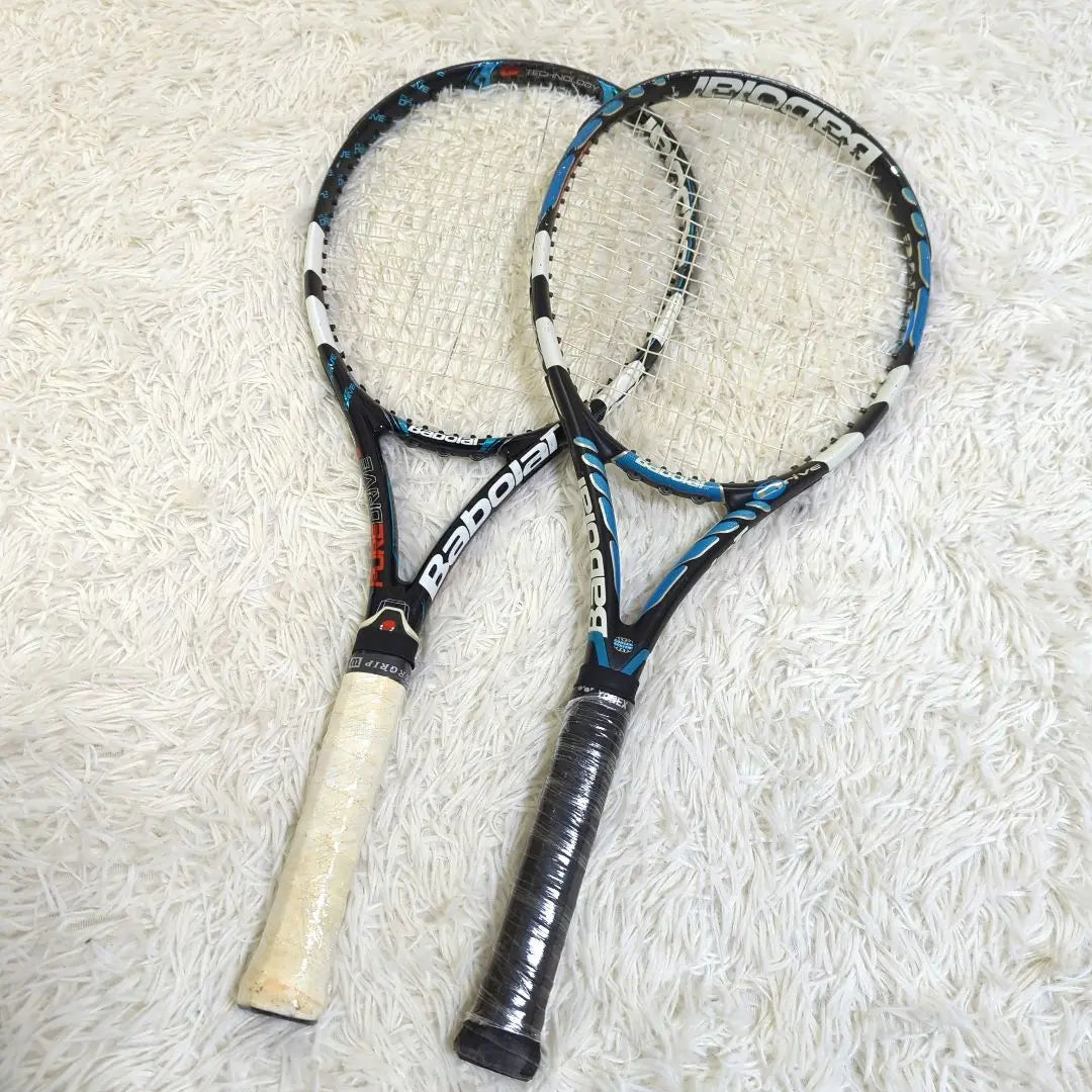 Juego de 2 raquetas de tenis Babolat Pure Drive Hard 2006-2012