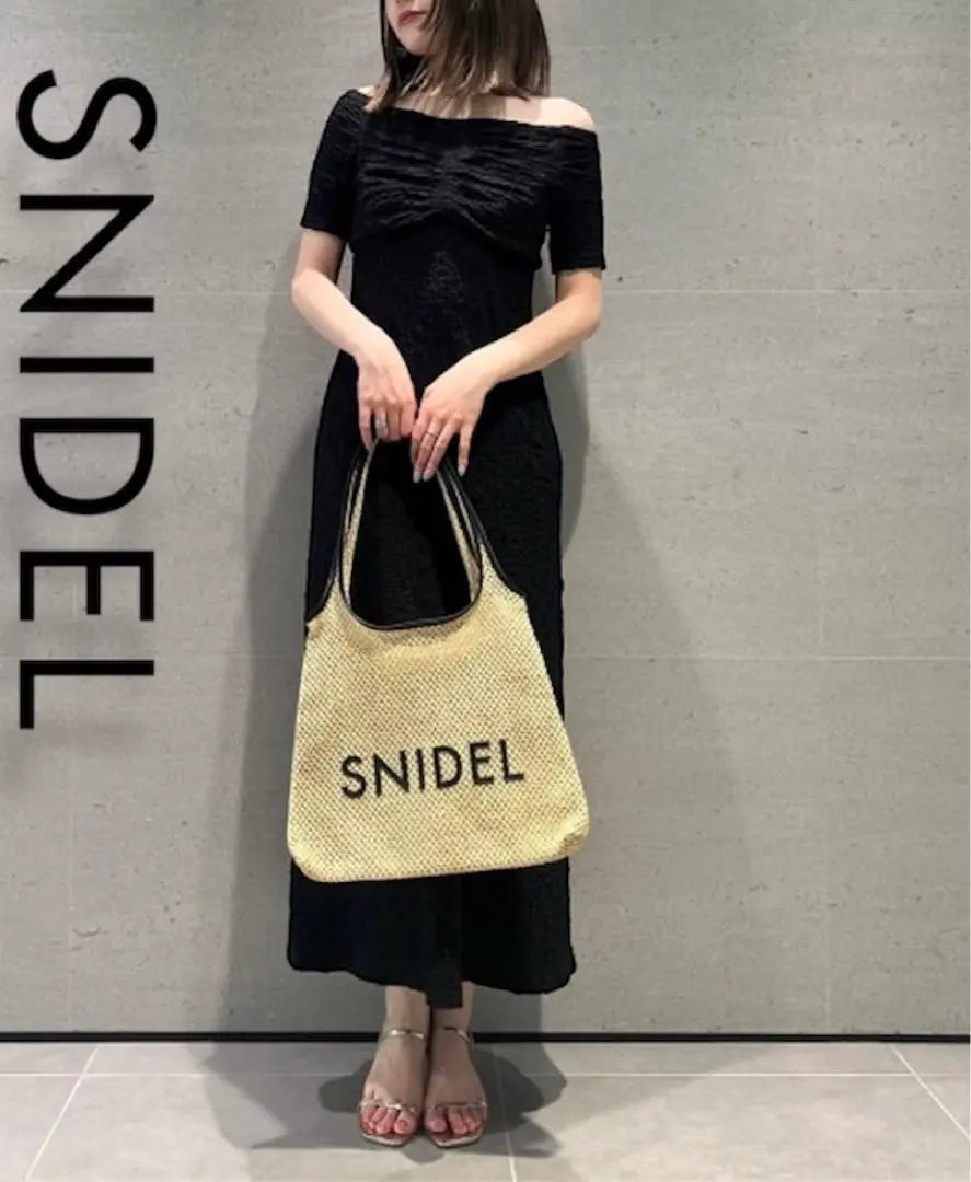 Brand new, unused tag included SNIDEL off-shoulder dress