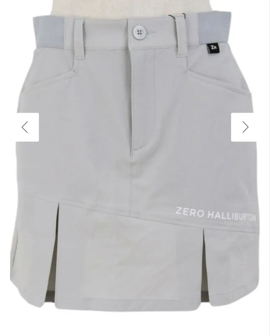 ZERO HALLIBURTON Silver Gray Skirt