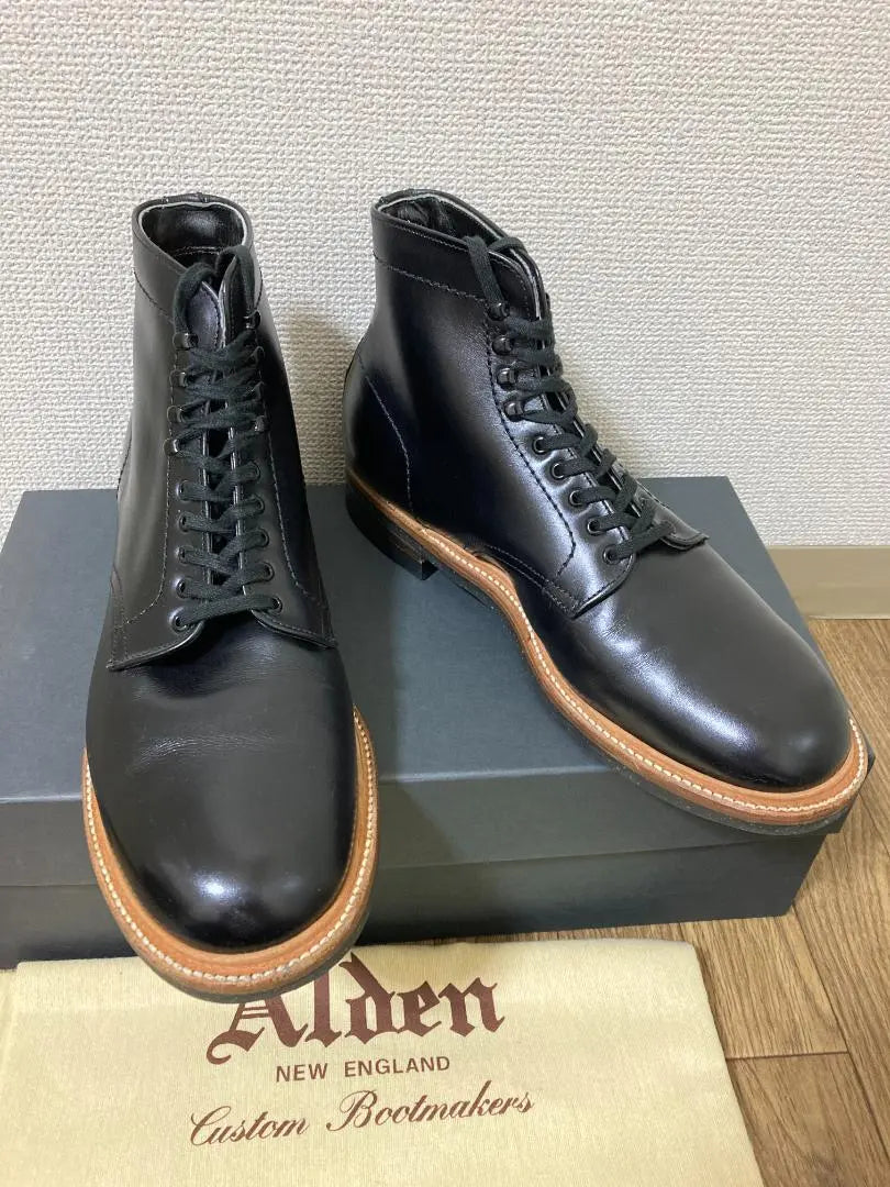 ALDEN Botas Manson a medida Alden 4503H Beam Splus 7.5D | ALDEN 4503H スプラス別注マンソンブーツ 7.5D