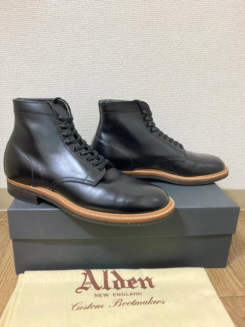 ALDEN Botas Manson a medida Alden 4503H Beam Splus 7.5D | ALDEN 4503H スプラス別注マンソンブーツ 7.5D