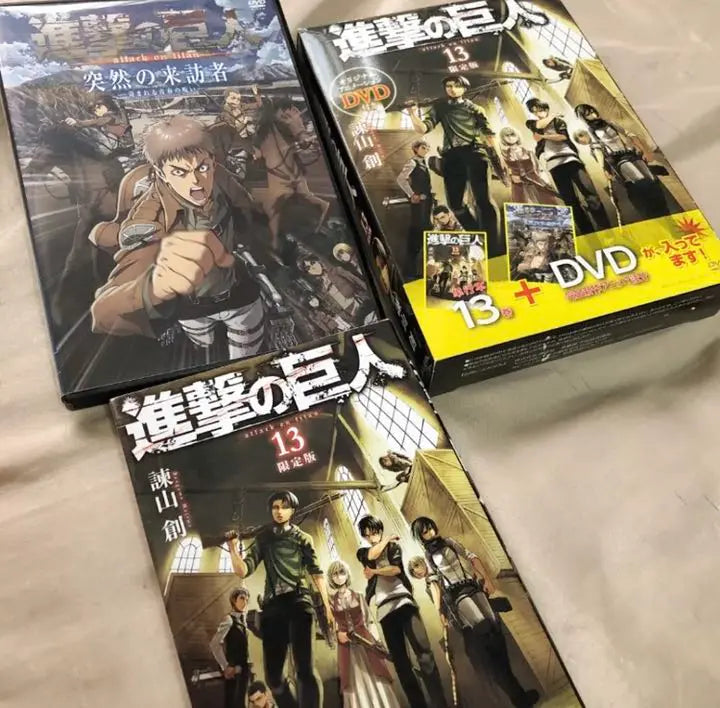 Attack on Titan 13 Limited Edition DVD Set