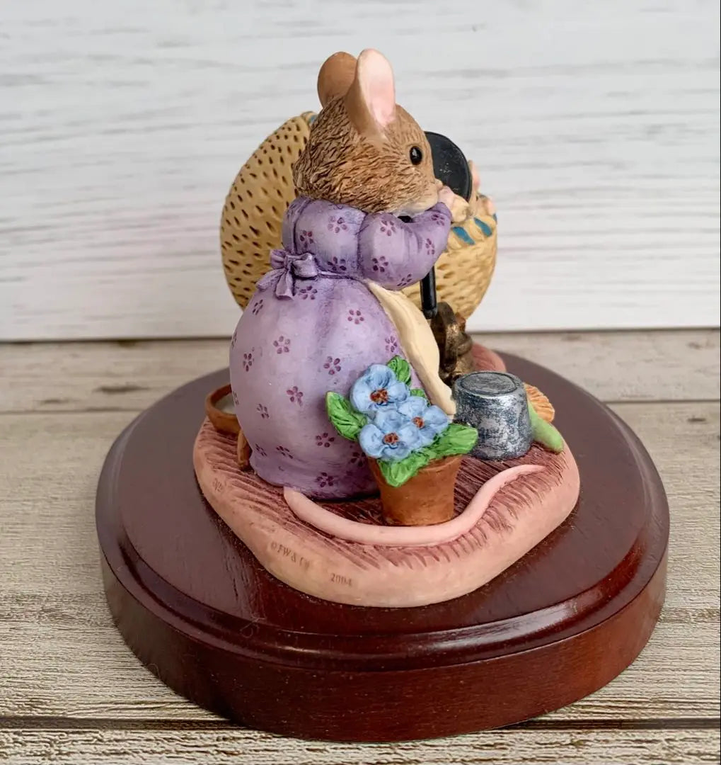 Handkerchief and Baby Figurine Peter Rabbit 100th Anniversary Figurine