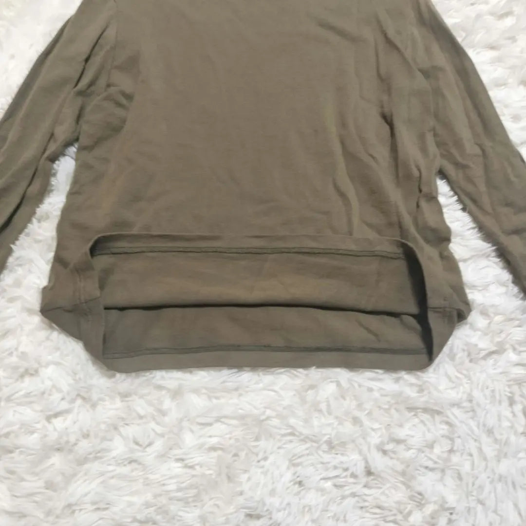 Mina Perhonen call embroidered shirt long sleeve olive