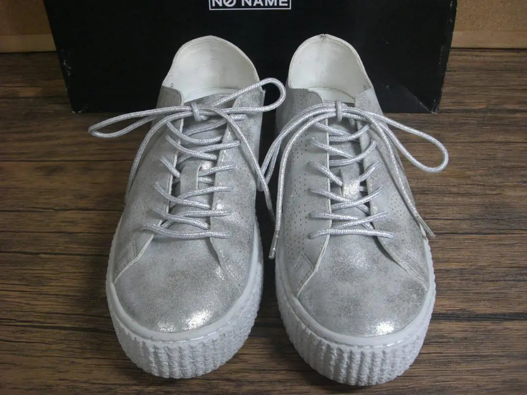 (K24868) NO NAME Thick-soled Sneakers 35 (approx. 22.5cm)