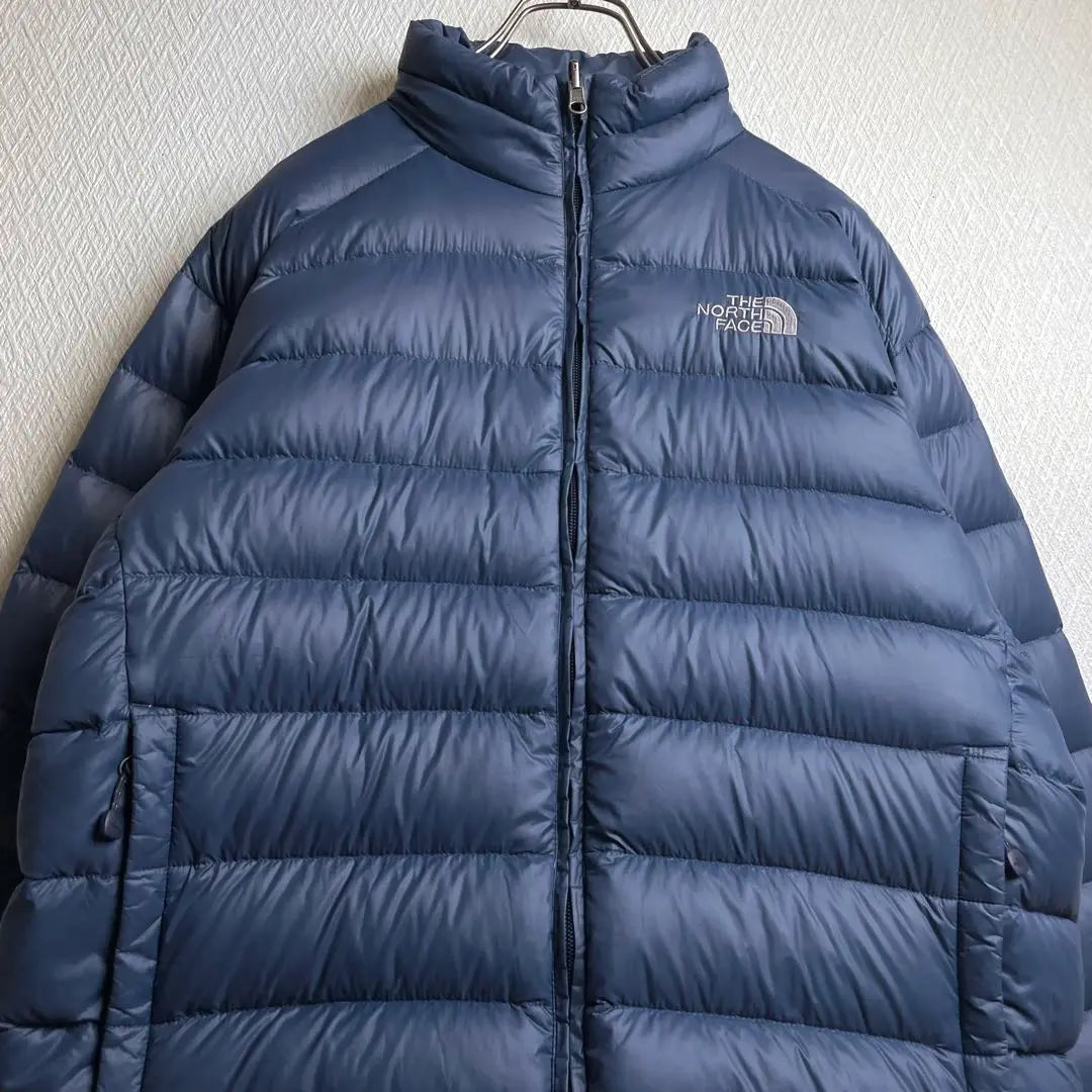 Chaqueta de plumón North Face Inner Down Navy para hombre L