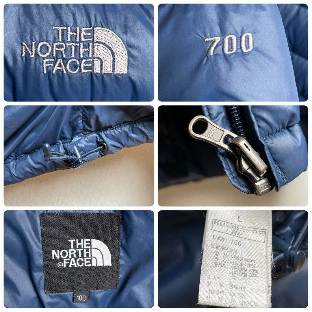 North Face Down Jacket Inner Down Navy Men's L