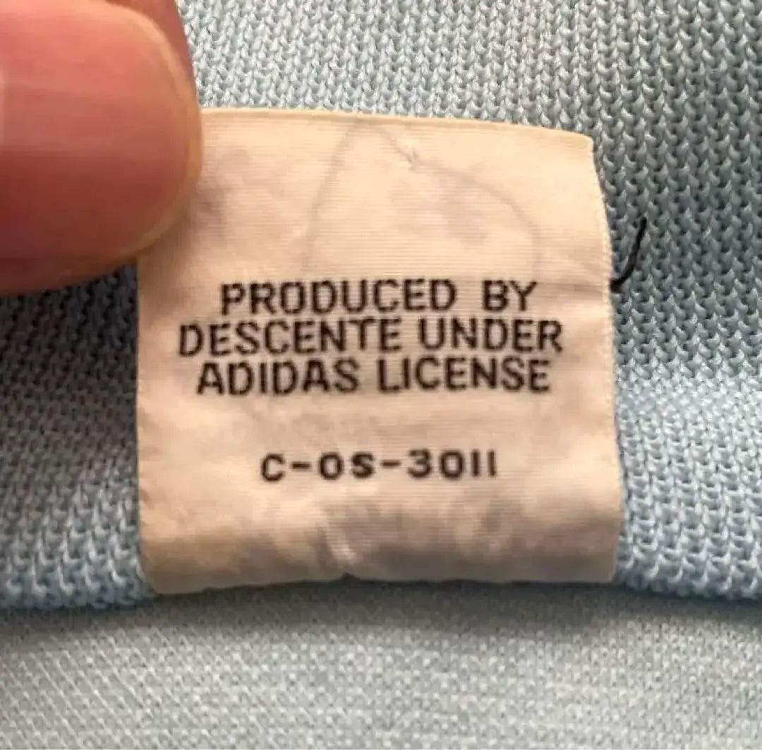 ◆[Raro] Chaqueta deportiva adidas Descente fabricada en Alemania Occidental en los años 60 y 70