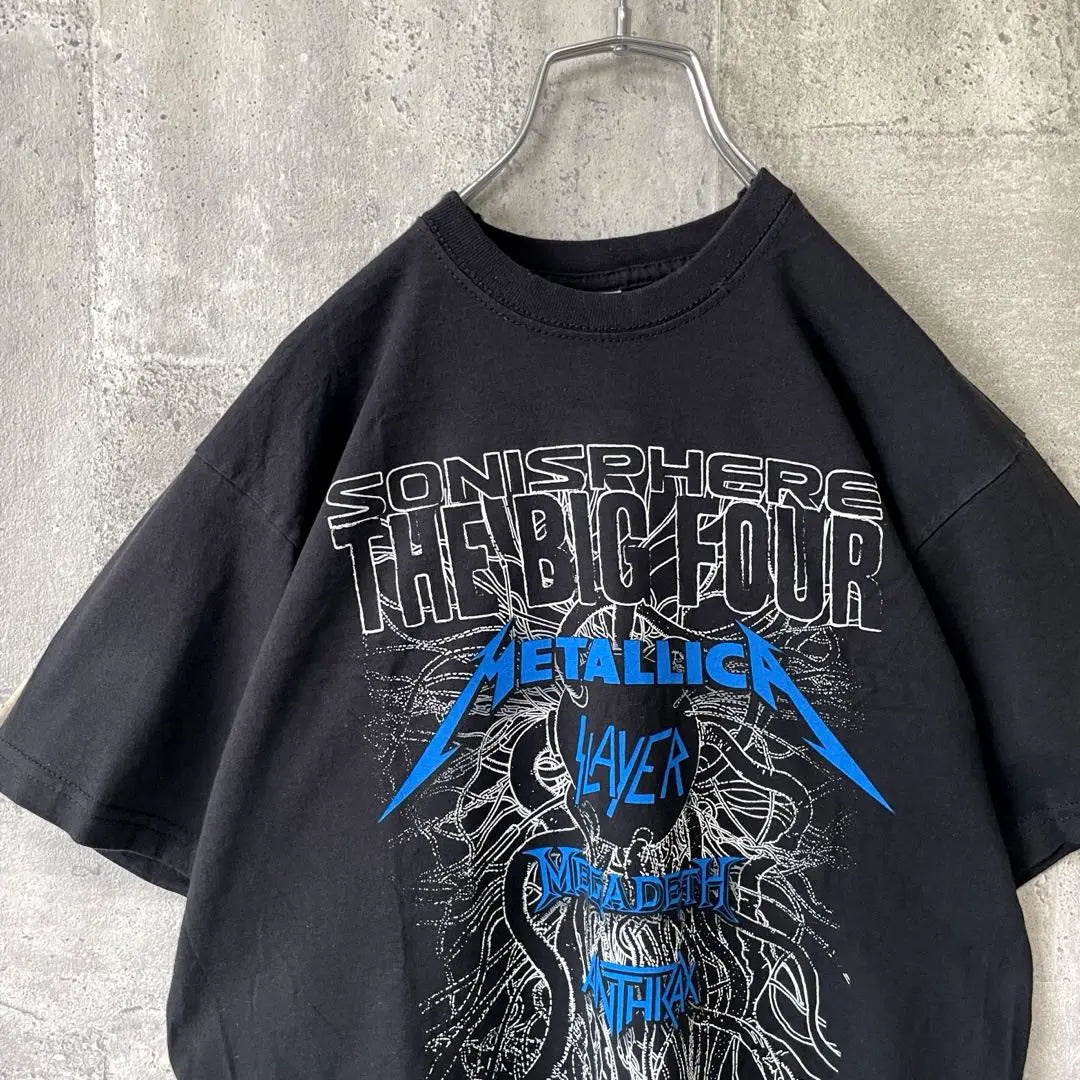 THE BIG FOUR METALLICA SLAYER Band T