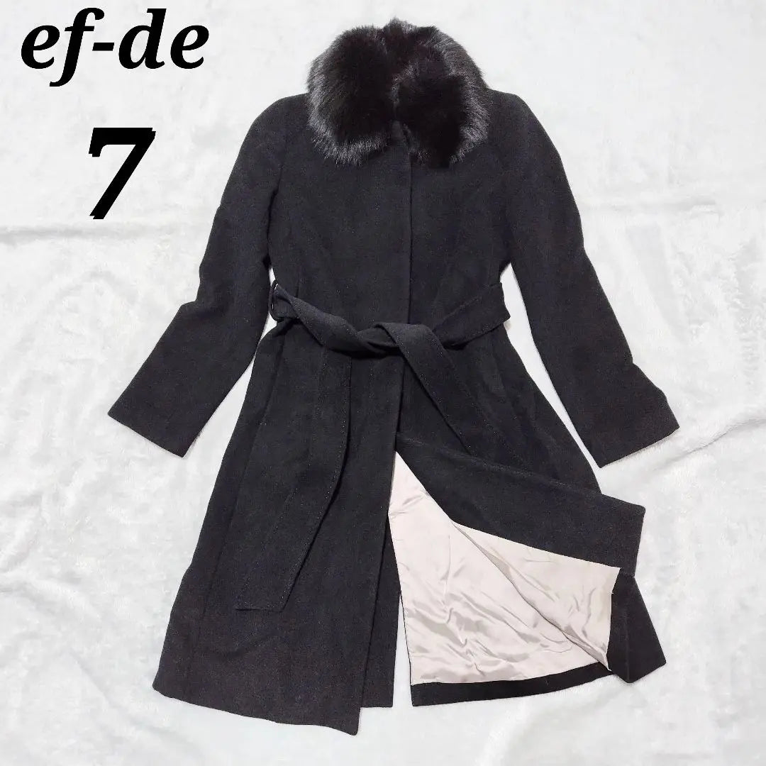 [Lujo] ef-de Angola Saga Fox A-line Negro Negro S