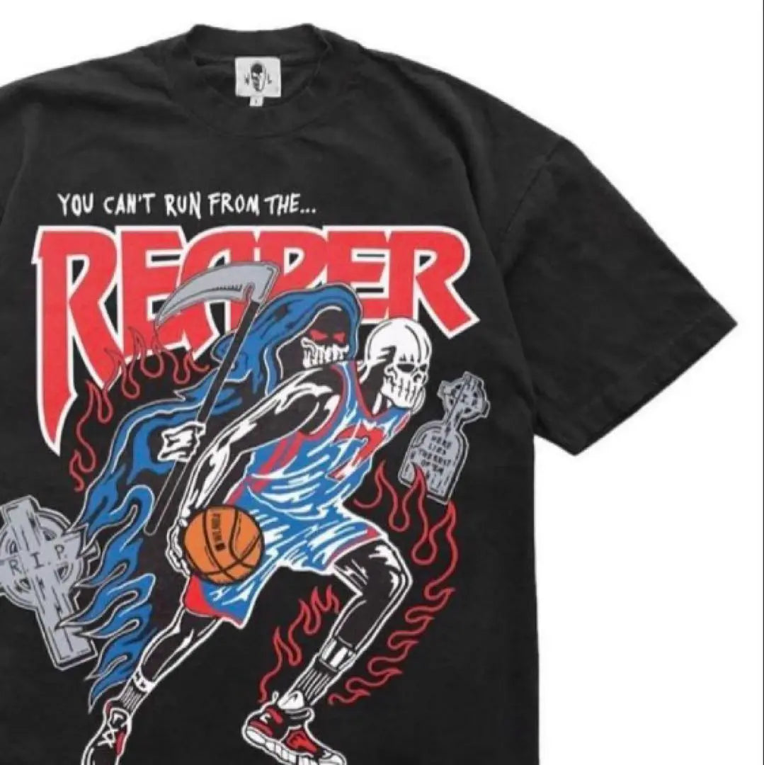 Vintage ✖️T-shirt ✖️Reaper ✖️NBA ✖️Basketball ✖️Skull ✖️KD ✖️US XL ✖️③