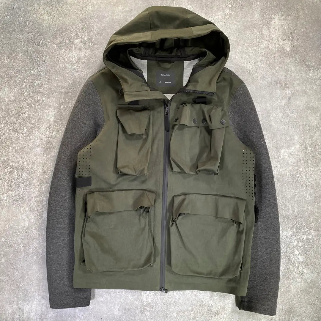 ISAORA Mountain Parka [L] Tech M-70 4101 Olive