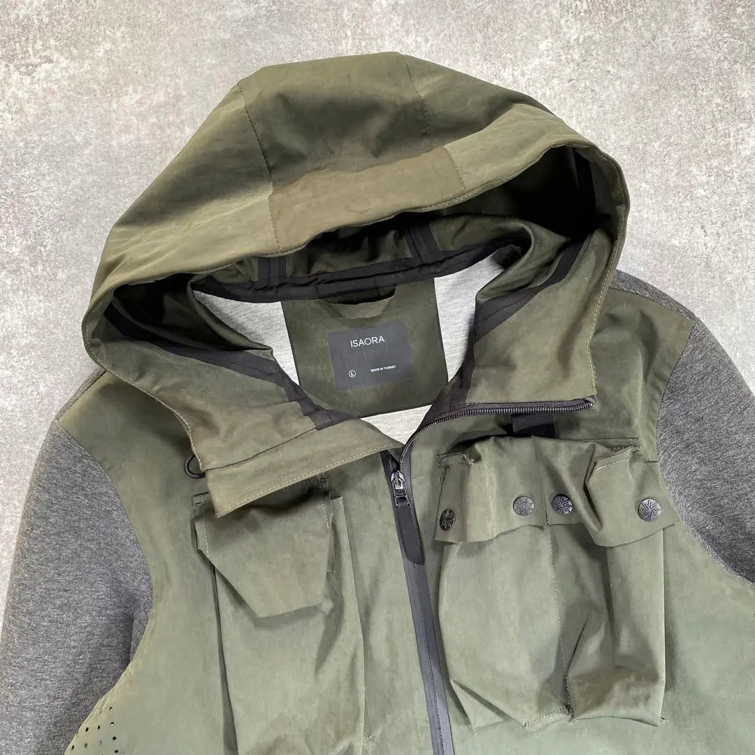 ISAORA Mountain Parka [L] Tech M-70 4101 Olive