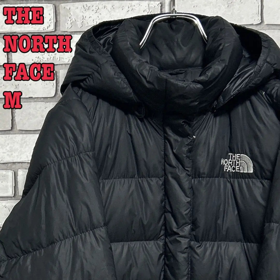 THE NORTH FACE ☆ Half Down Jacket Scratch Logo Black M | THE NORTH FACE☆ハーフダウンジャケット 刺繡ロゴ ブラック M