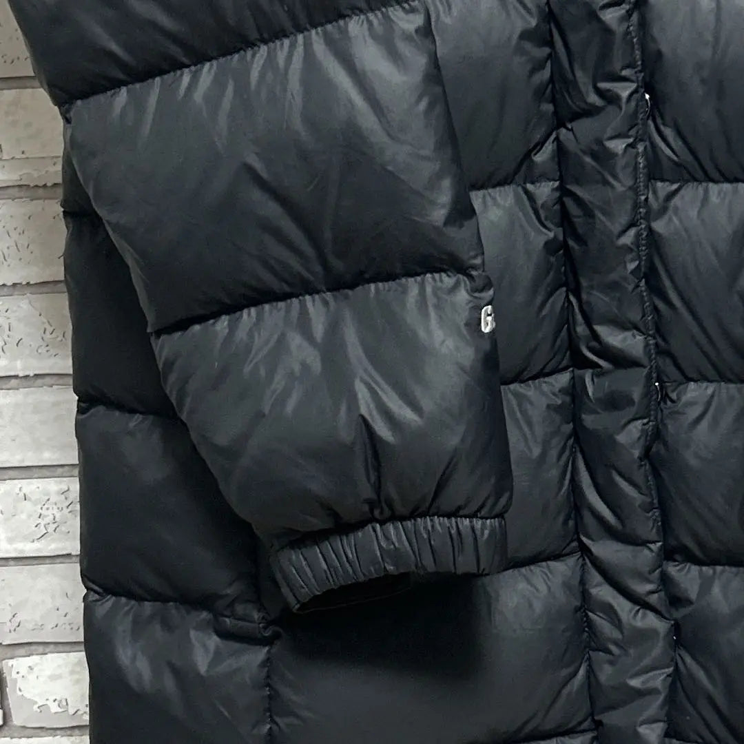 THE NORTH FACE ☆ Chaqueta de plumón con logo Scratch Negro M | THE NORTH FACE☆ハーフダウンジャケット 刺繡ロゴ ブラック M