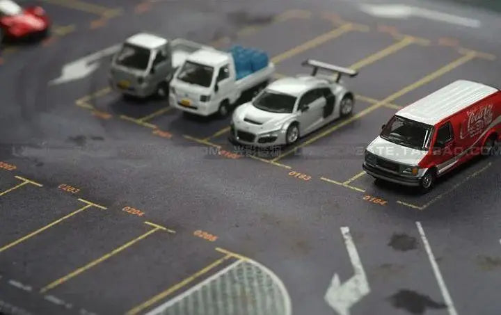 ◉ 1/64 size [Parking diorama seat] 50cm x 40cm