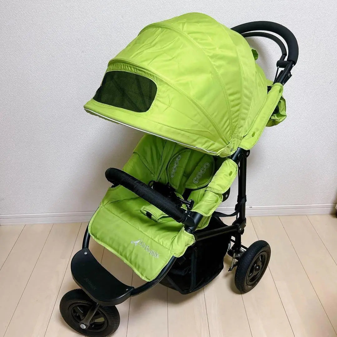 ♥AIR BUGGY♥COCO BRAKE Air Buggy Coco Brake Verde | ♥AIR BUGGY♥COCO BRAKE エアバギーココ ブレーキ グリーン