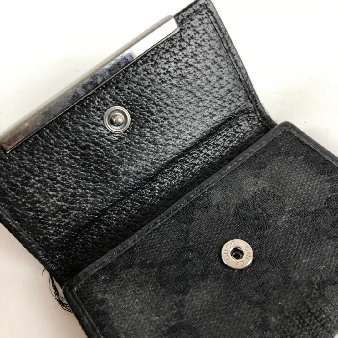 GUCCI Estuche para llaves de lona Gucci GG negro Marca para mujer | GUCCI グッチ GGキャンバス キーケース ブラック レディース ブランド