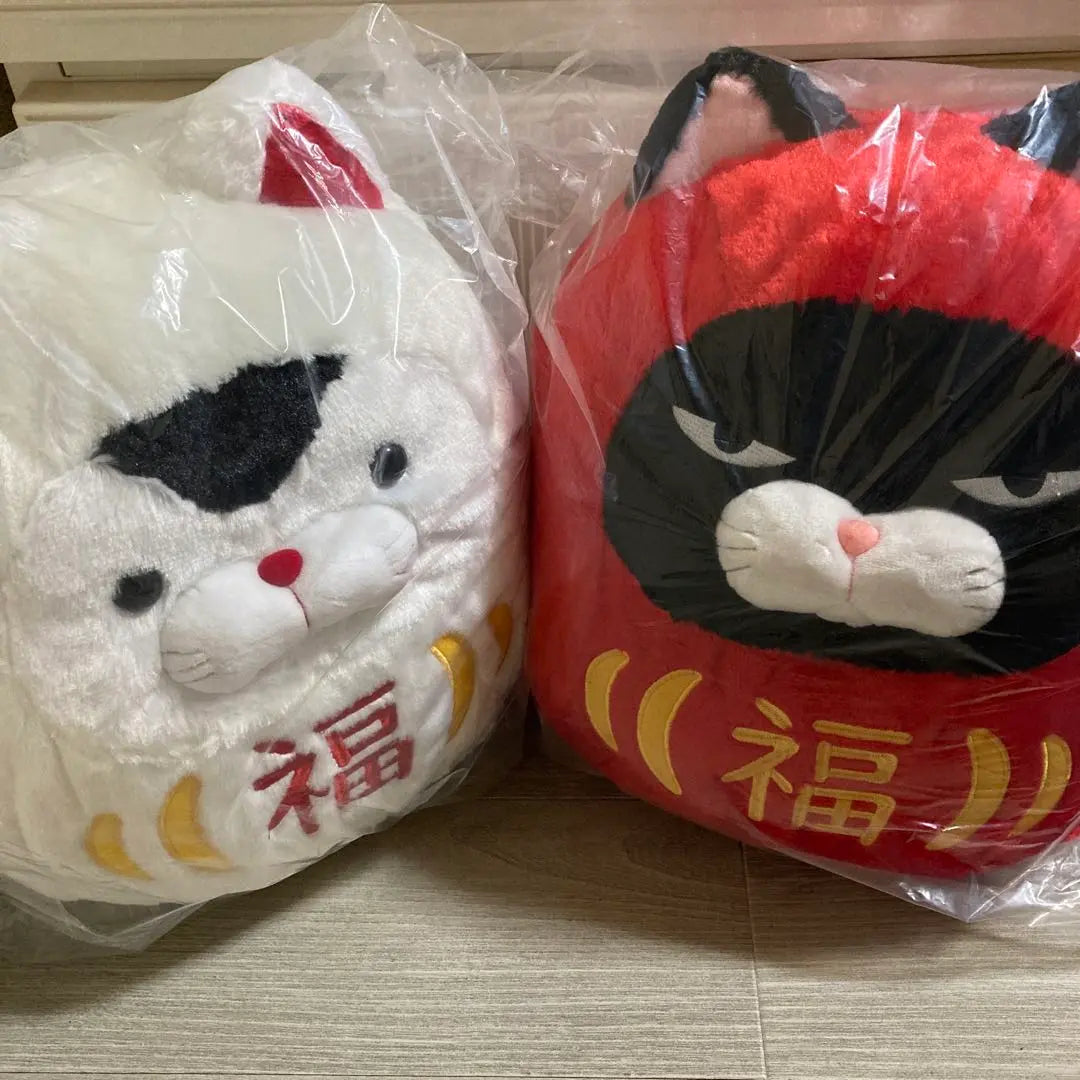 Hikemanju Fukudaruma BIG Plush Toy Set