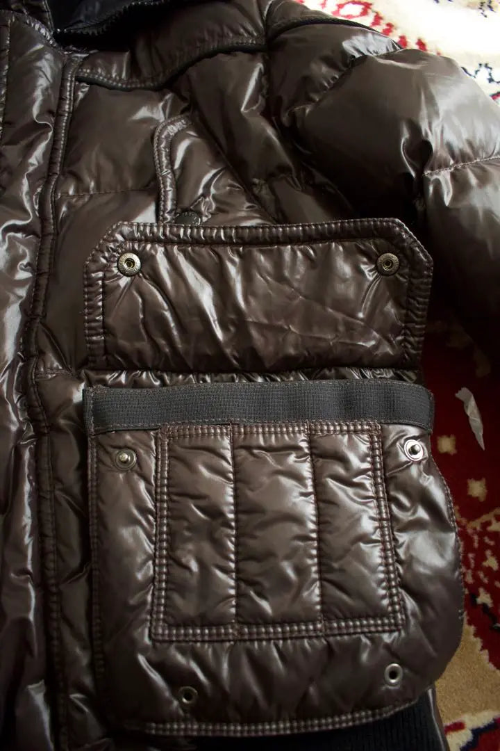 Beautiful item✨ [moncler] Moncler down jacket brown men's outerwear