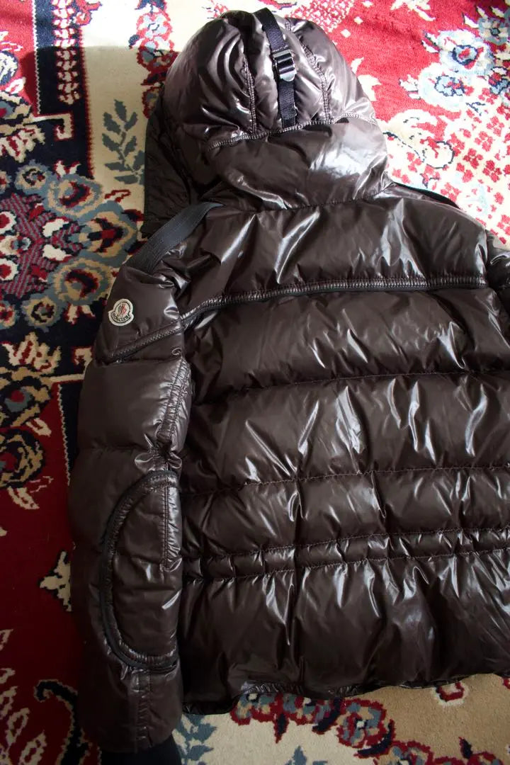 Beautiful item✨ [moncler] Moncler down jacket brown men's outerwear