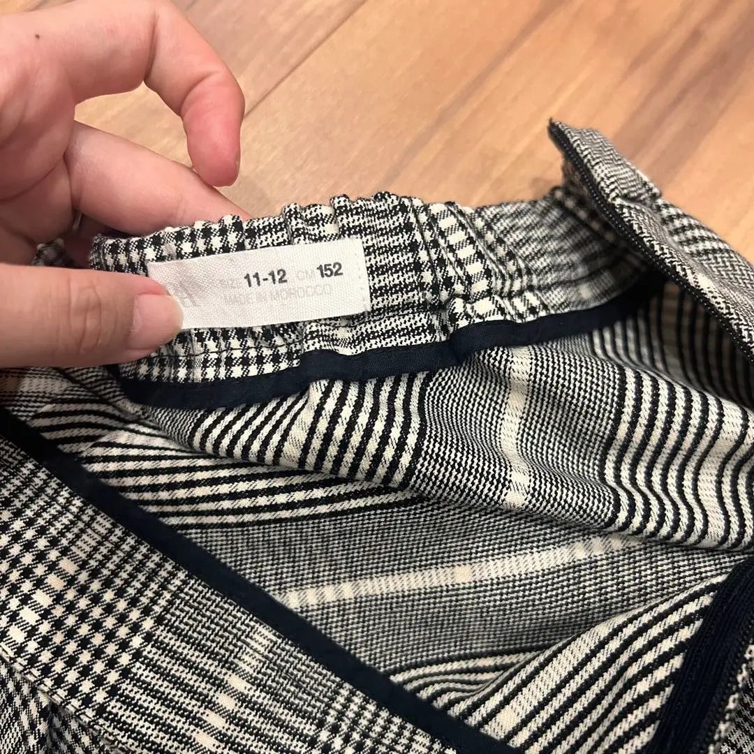 [Price reduced] ZARA 152cm plaid skirt recital wedding birthday