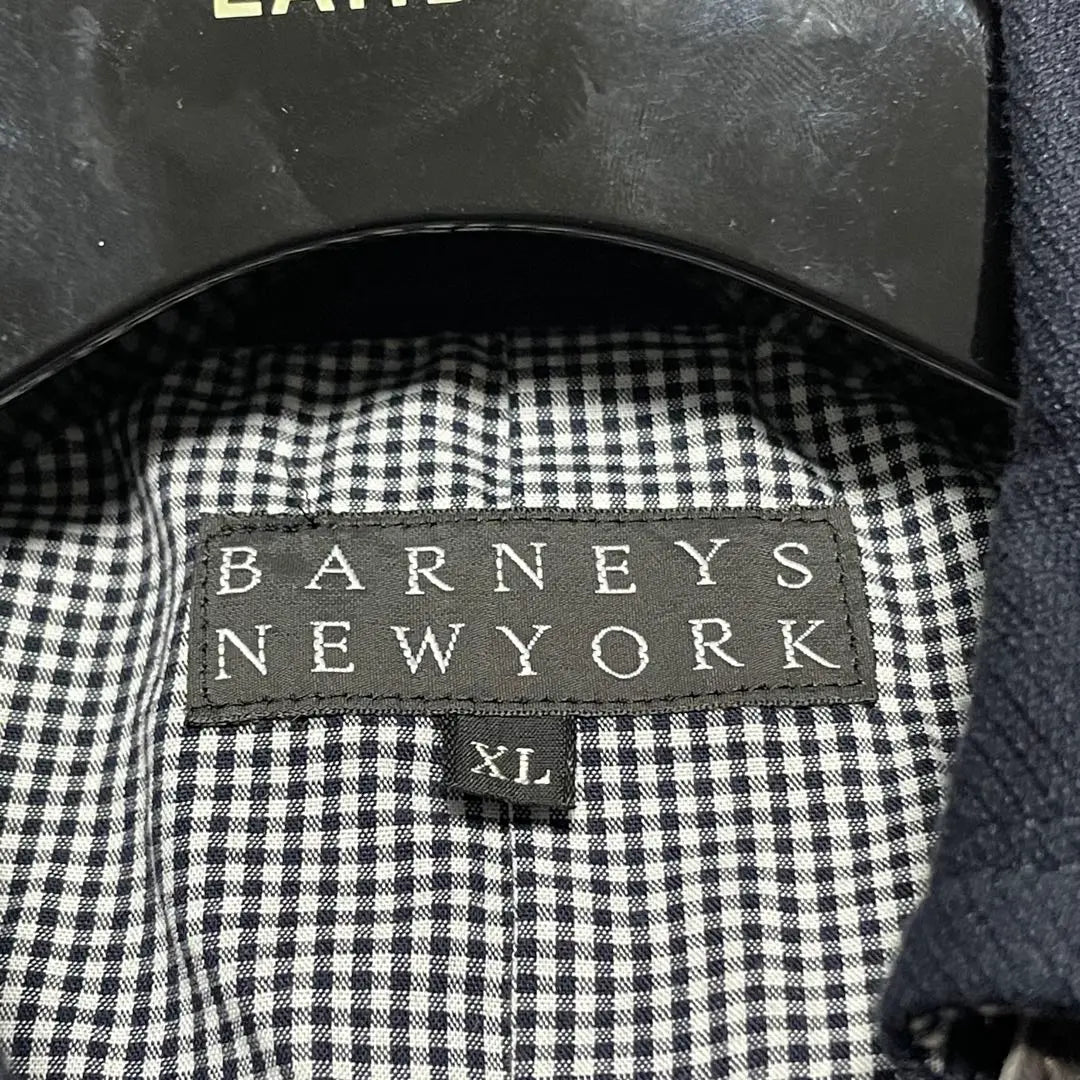 [BARNEYS NEWYORK] Beautiful Barneys Round Collar Jacket Navy