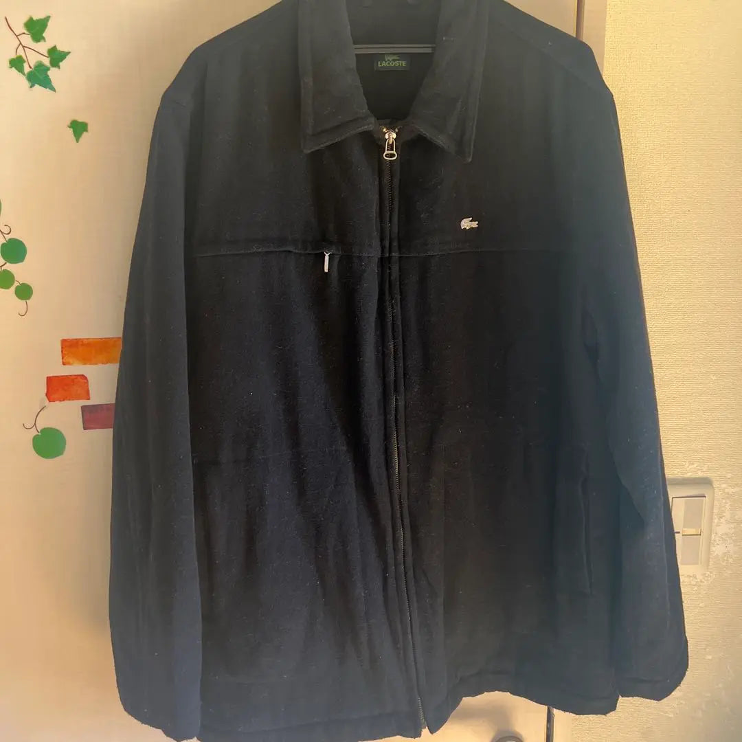 LACOSTE Black Wool Jacket