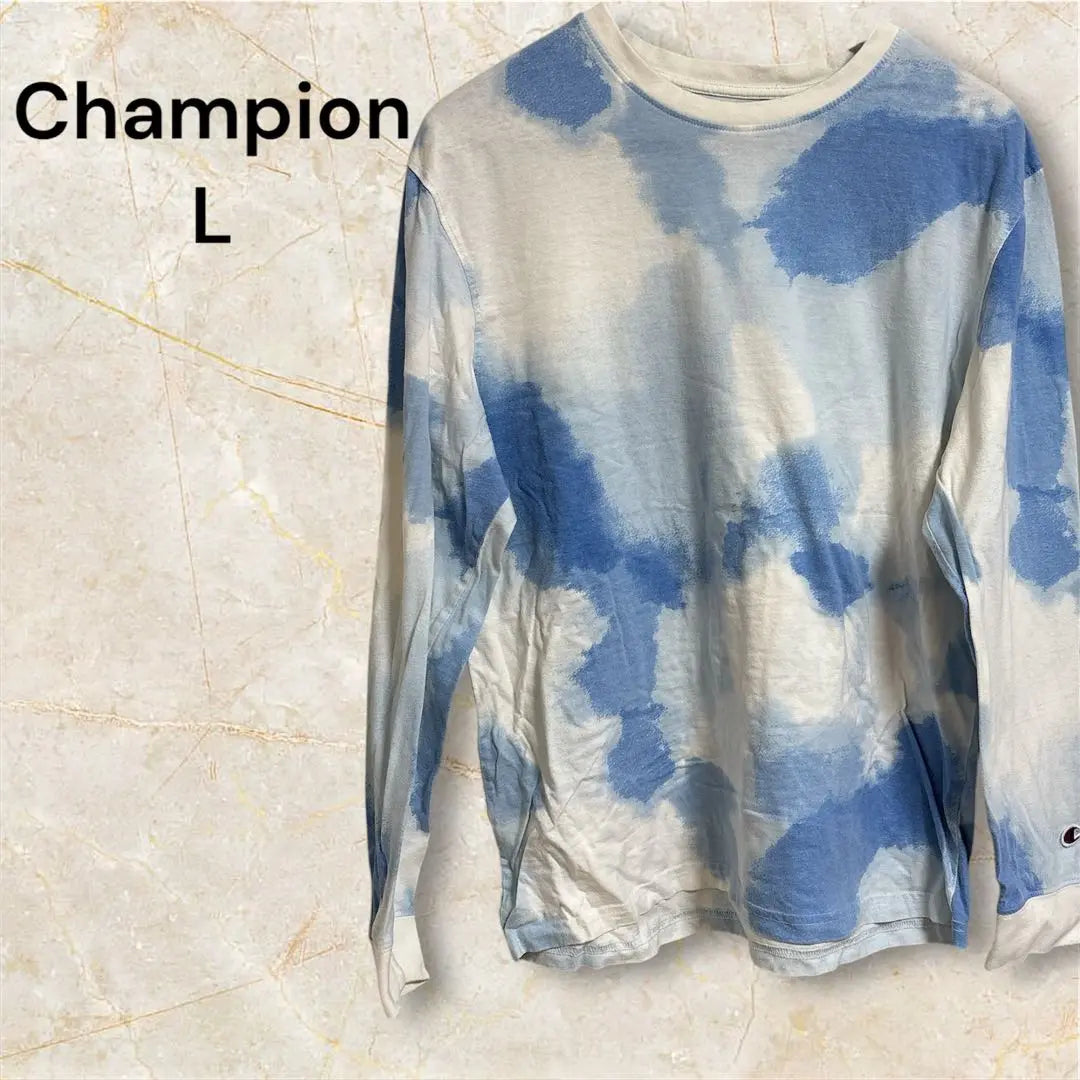 Camisetas Champion Sierra cortada de manga larga Champion L | Campeón トップス 長袖 カットソー チャンピオン L