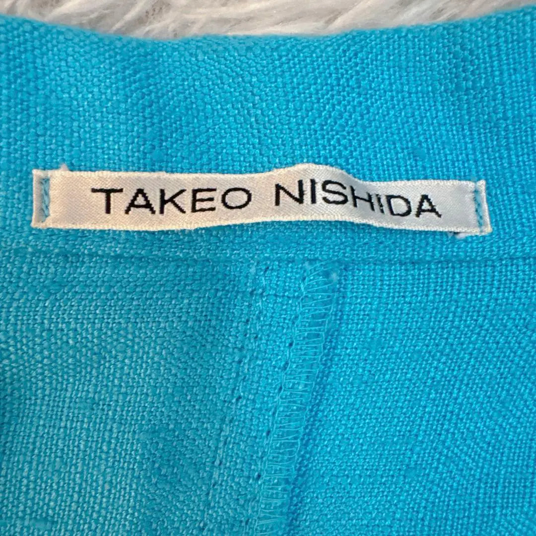 Buen estado ◇TAKEO NISHIDA Chaqueta a medida Rayón Retro