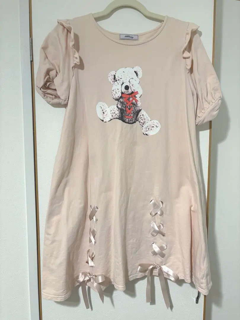 Vestido con lazo de oso de Ank Rouge✩