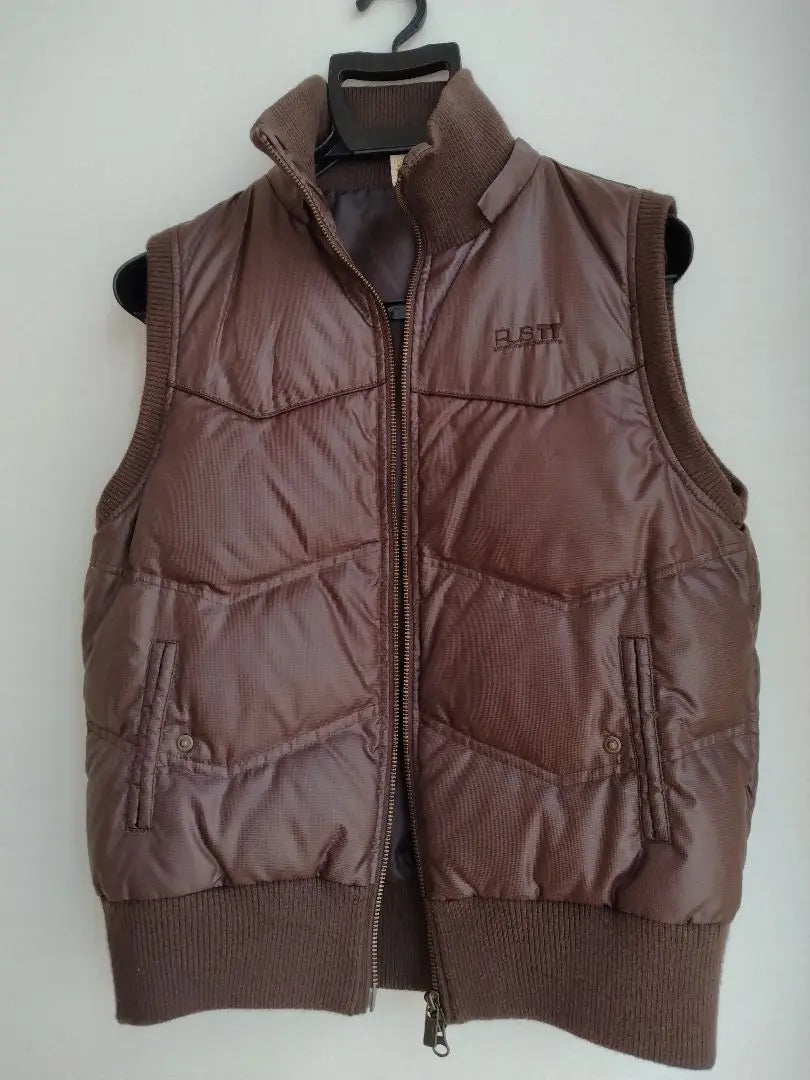 Ladies Down Vest Size L Brown Brown | レディース　ダウンベスト　サイズL 茶色　ブラウン