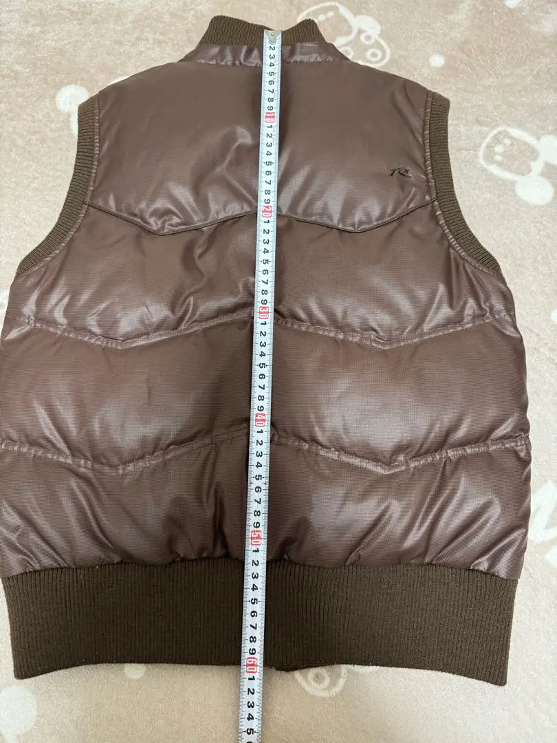 Ladies Down Vest Size L Brown Brown | レディース　ダウンベスト　サイズL 茶色　ブラウン