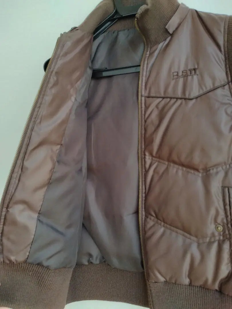 Ladies Down Vest Size L Brown Brown | レディース　ダウンベスト　サイズL 茶色　ブラウン