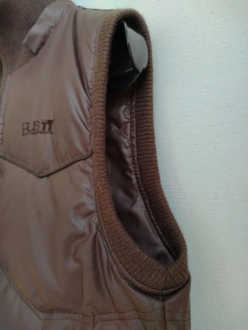 Ladies Down Vest Size L Brown Brown | レディース　ダウンベスト　サイズL 茶色　ブラウン