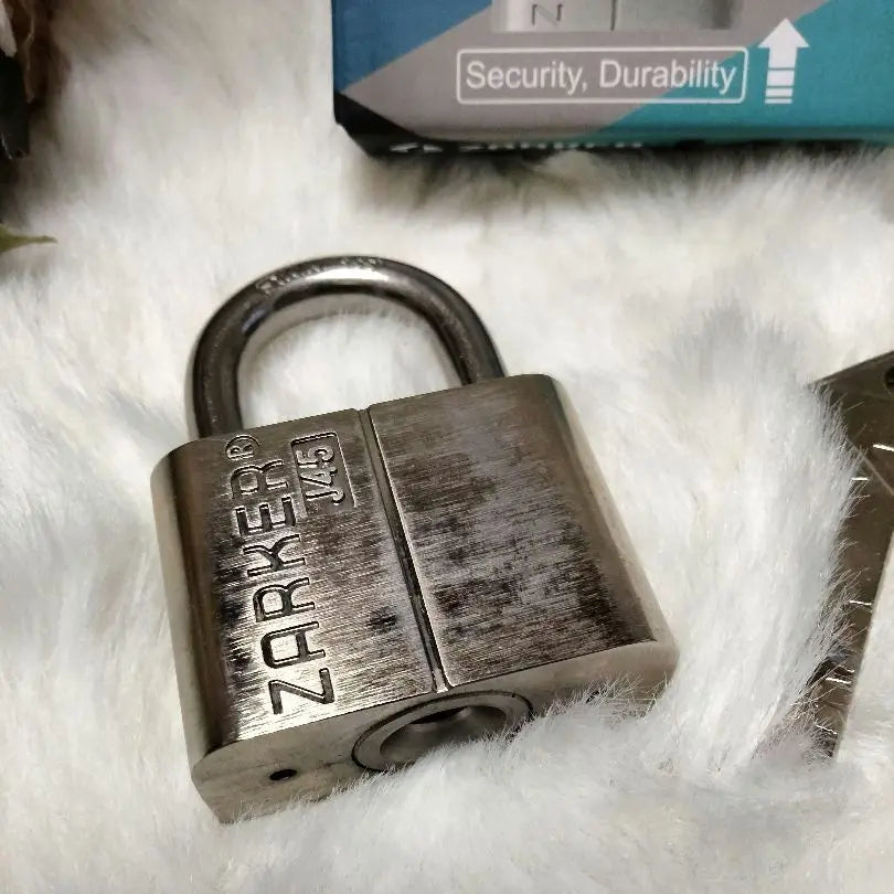 ✨New and unused✨Zarker Stainless Steel Rustproof Padlock Container External J45