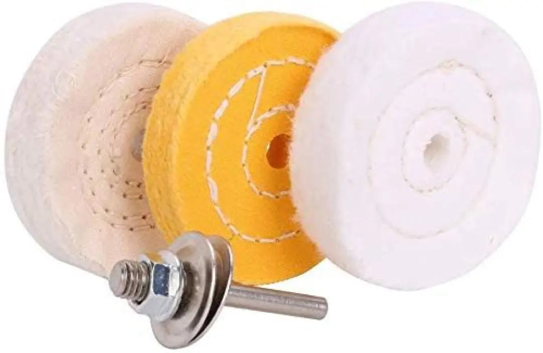 QZATACAEN 76mm 3 inch buff wheel for cotton cloth for electric drill